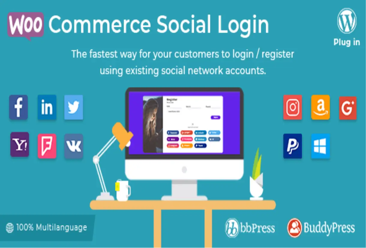WooCommerce Social Login Nulled